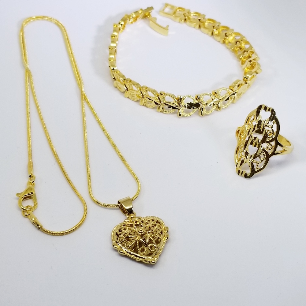 ¡Last One! 18k Gold Filled Jewelry Set